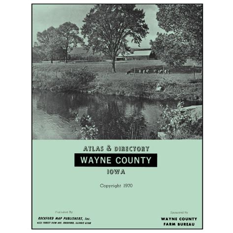 Iowa - Wayne County Plat Map & GIS - Rockford Map Publishers