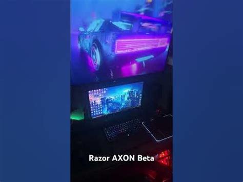 #razor #razorgaming #thx Razor AXON Beta Screensavers on another level ...