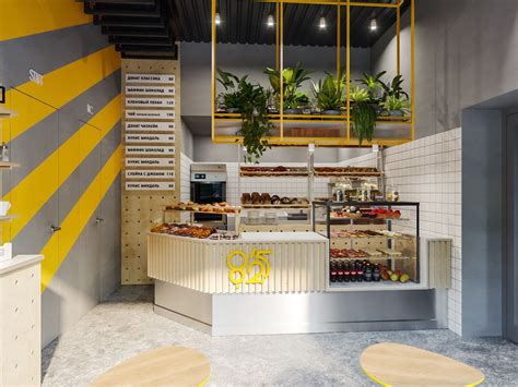 8/25 bakery interior on Behance | Bakery interior, Cafe interior design ...