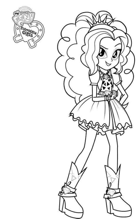 15 Printable My Little Pony Equestria Girls Coloring Pages | My little ...