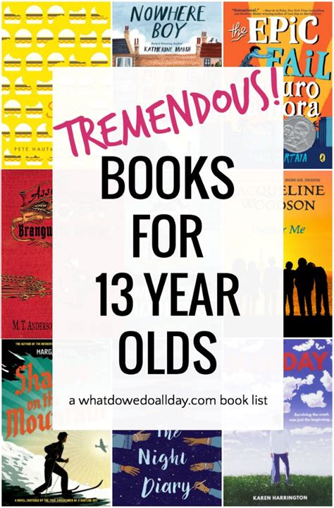 Good Books for 13 Year Olds that They Will Want to Read!