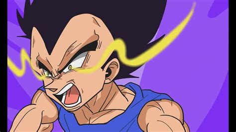 Vegeta Ultra Ego transformation fan animation - YouTube