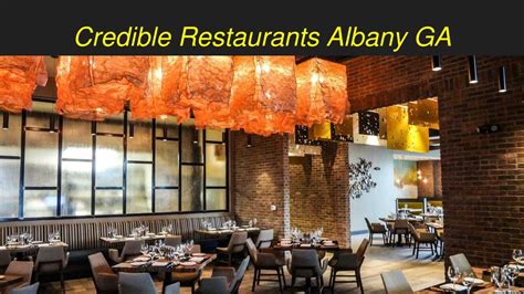 PPT - Restaurants Albany GA With Wide Range Of Facilities PowerPoint ...