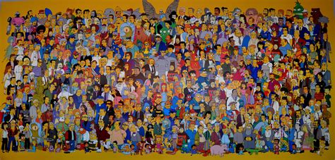 The Simpsons - 457 Characters - Name them if you can