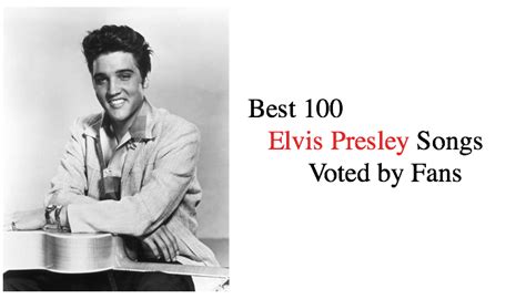 Best 30 Songs of Elvis Presley – Elvis Presley