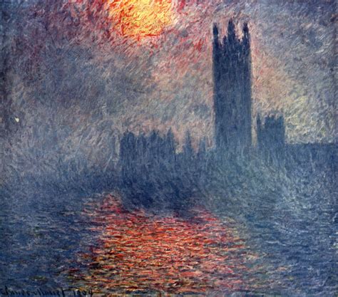 Monet, Claude: Das Parlament in London - Zeno.org Claude Monet House ...