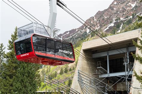 Snowbird pone en marcha el primer teleférico con terraza en Norteamérica