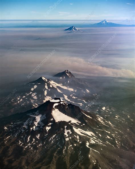 Cascade Range, Oregon, USA - Stock Image - C051/2614 - Science Photo Library