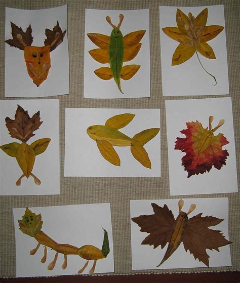 Art Projects With Leaves