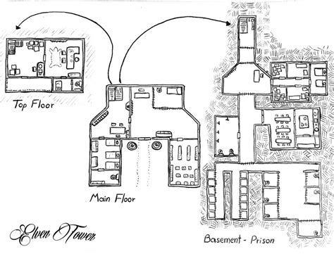 Prison break map - Elven Tower