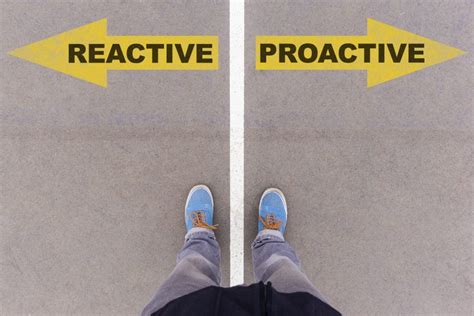 Proactive vs. Reactive: Which Strategy is Better?