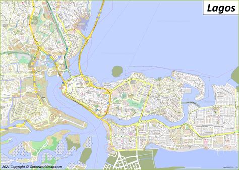 Lagos Map Nigeria Detailed Maps Of Lagos | sexiezpix Web Porn