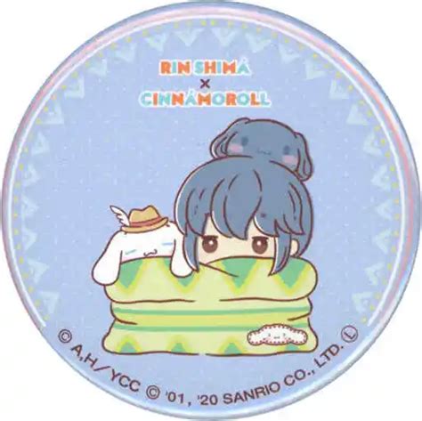 BADGE PINS SHIMA Rin Cinnamoroll Yurucamp Sanrio Characters Sweets ...