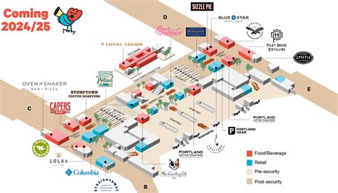 Portland Oregon Airport Terminal Map | Sexiz Pix