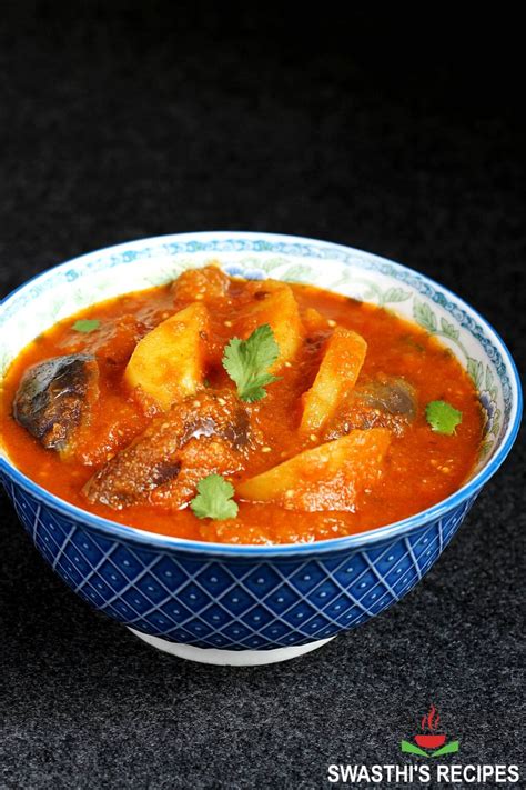 Aloo Baingan Recipe - Swasthi's Recipes