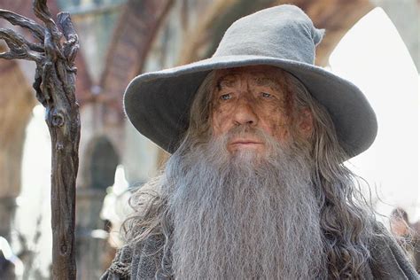 Fan vestido de Gandalf se encuentra sorpresivamente con Ian McKellen y ...