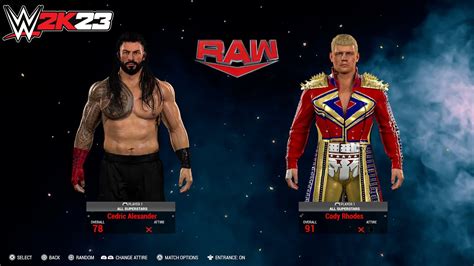 WWE 2K23 - FULL Roster 190 Superstars + Over 50 alt. Attires! PS5 Gameplay - YouTube