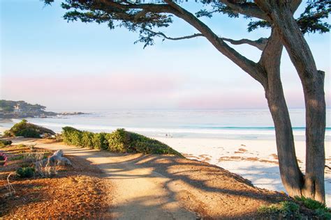 Carmel Waterfront Scenic Pathway, Carmel by the Sea, CA - California ...