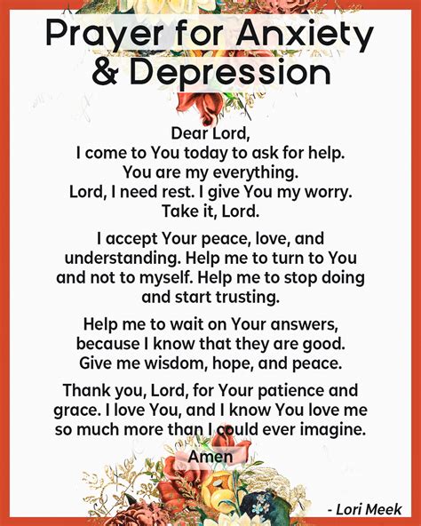 Prayer for Anxiety and Depression - The Southern Cross