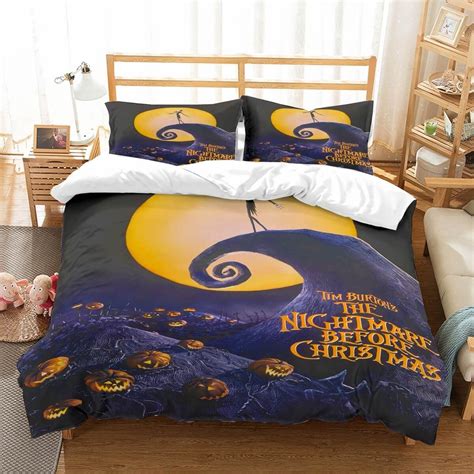 3D Customize The Nightmare Before Christmas Bedding Set Duvet Cover Set ...