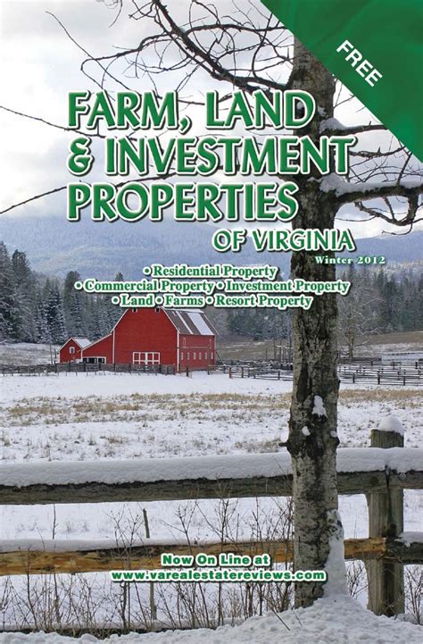 Winter 2012 Farm, Land, Investment properties in Virginia by KC Troise ...