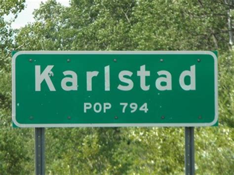 Karlstad MN - Population 794 - Population Signs on Waymarking.com