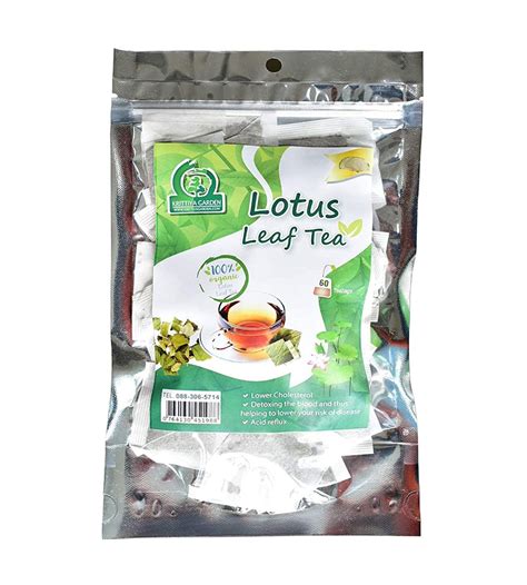 Lotus Leaf Tea 60-Teabags - Krittiya Garden World