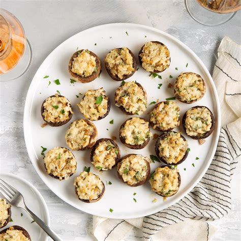 Seafood-Stuffed Mushrooms Recipe: How to Make It