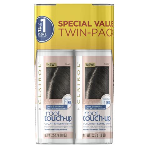 Clairol Root Touch-Up Spray, Black - Walmart.com - Walmart.com