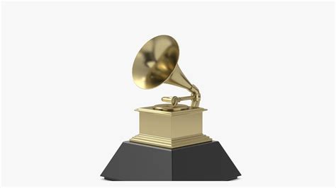 3D Model Grammy Award Trophy - TurboSquid 2202360