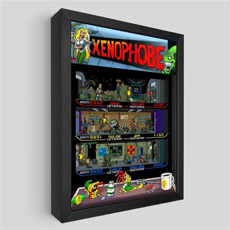 Xenophobe Shadowbox Art | Artovision