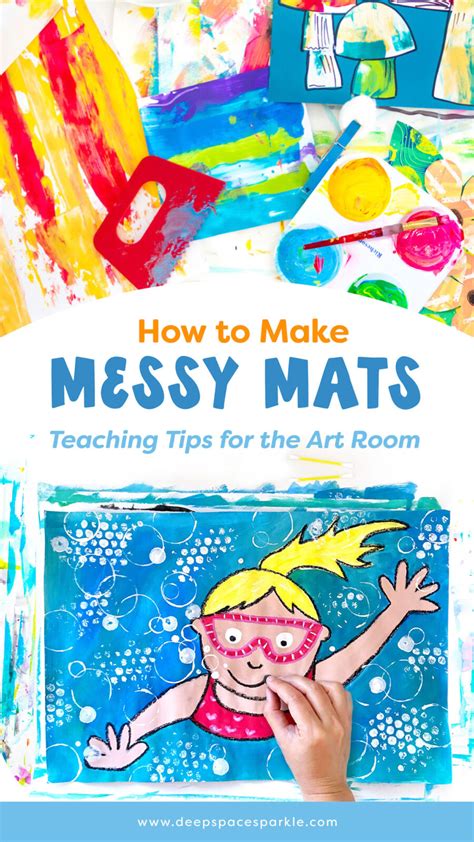 How to Make Messy Mats | Deep Space Sparkle