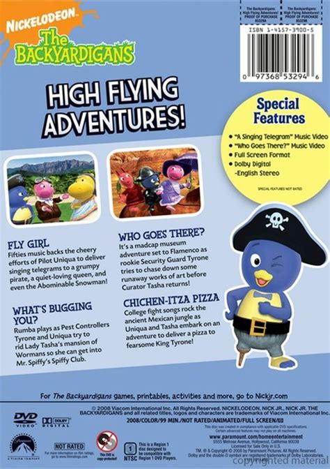 Backyardigans, The: High Flying Adventures (DVD 2008) | DVD Empire