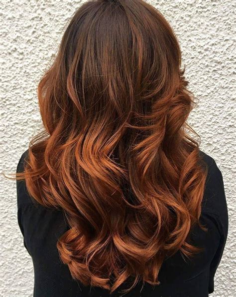 Hair Color Auburn, Hair Color Highlights, Ombre Hair Color, Auburn Hair ...