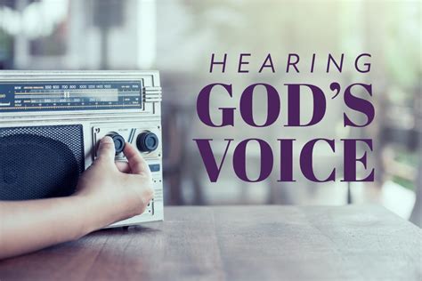 Hearing God's Voice - Terradez Ministries