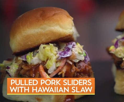 Hawaiian Pulled Pork Sliders Recipe – Sliders Recipes