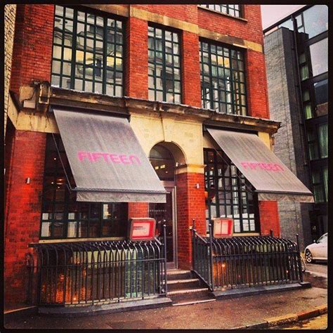 Fifteen London By Jamie Oliver | London restaurants, Restaurant bar ...