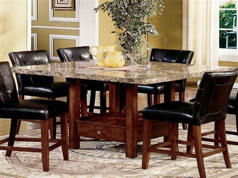 Modern Dining Room Sets Granite Top Dining Table Storage Dining Table ...