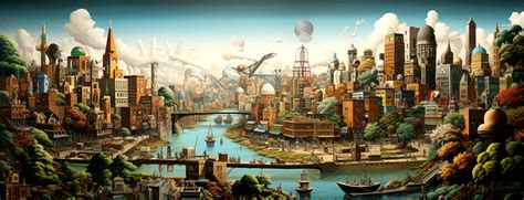 SciFi City Landscape 018 by LowThunders on DeviantArt