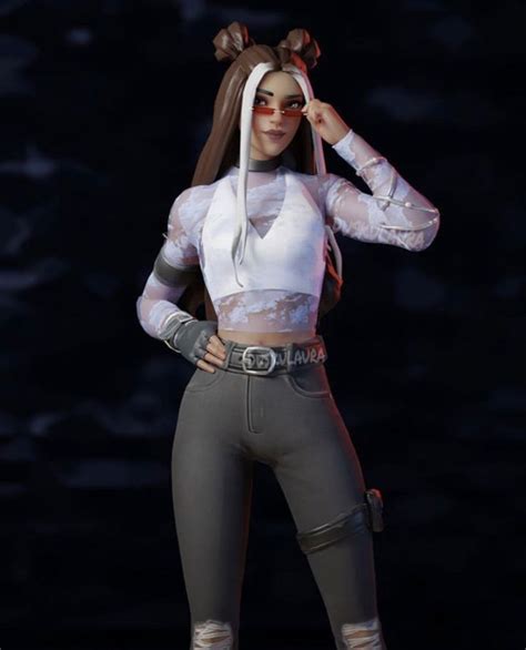 this should be a fortnite skin | Gamer pics, Skin images, Girls characters