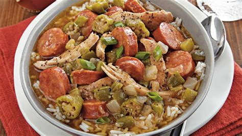 Slow-Cooker Chicken and Sausage Gumbo Recipe - Tablespoon.com