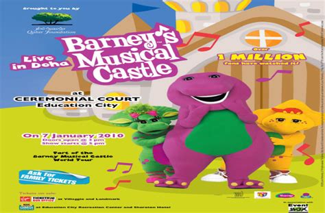 Barney's Musical Castle Live - | Qatar Events