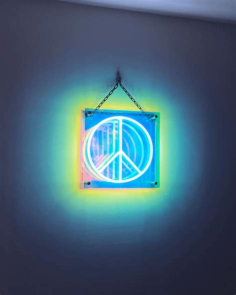 Infinite Peace Neon Sign