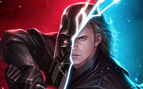 Darth vader & anakin skywalker HD wallpaper download