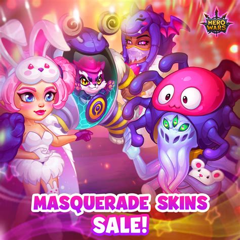 Hero Wars Mobile on Twitter: "😜The sale is on! Unlock new Masquerade ...