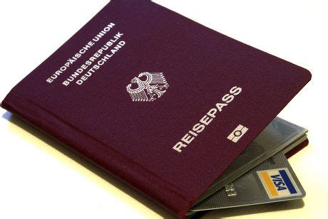 German Passport Biometric Chip Epass Credit Editorial Stock Photo - Stock Image | Shutterstock