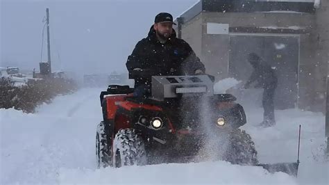 Should You Use an ATV/UTV Plow or Snowblower This Winter?