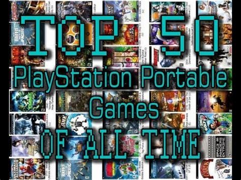 TOP 50 PSP PlayStation Portable Games OF ALL TIME - YouTube