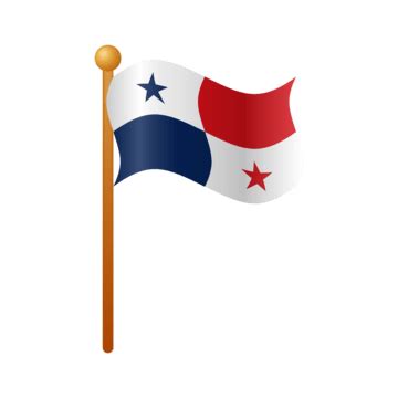 Panama Flag Vector, Panama, Flag, Panama Flag PNG and Vector with Transparent Background for ...