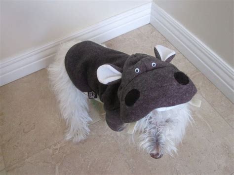 Hippo Dog Costume @ Etsy